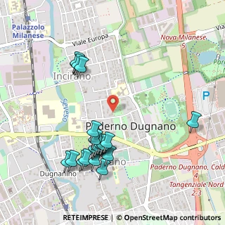 Mappa Via Aurora, 20037 Paderno Dugnano MI, Italia (0.5375)