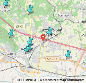 Mappa Via Mattei, 25046 Cazzago San Martino BS, Italia (2.97545)