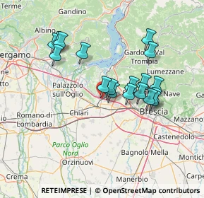 Mappa Via Mattei, 25046 Cazzago San Martino BS, Italia (12.62722)