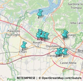 Mappa Via Mattei, 25046 Cazzago San Martino BS, Italia (5.86727)