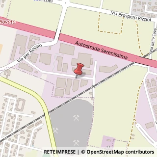 Mappa Via Enrico Mattei, 24, 25046 Cazzago San Martino, Brescia (Lombardia)