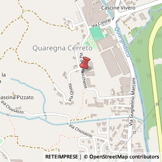 Mappa Via nochette 25, 13854 Quaregna, Biella (Piemonte)
