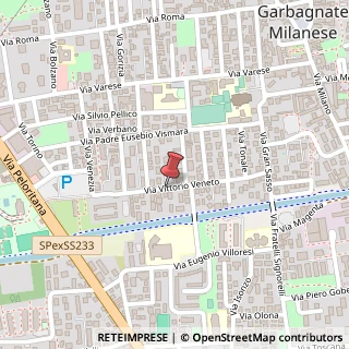 Mappa Via Vittorio Veneto, 32, 20024 Garbagnate Milanese, Milano (Lombardia)