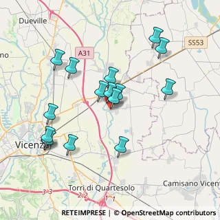 Mappa Via Martiri della Libertà, 36050 Quinto Vicentino VI, Italia (3.7675)