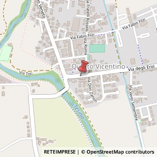 Mappa Via Martiri della Libertà, 36, 36050 Quinto Vicentino, Vicenza (Veneto)