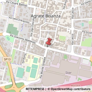 Mappa Piazza Pasquirolo, 1, 20864 Casatenovo, Lecco (Lombardia)