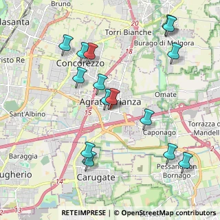 Mappa Via Giacomo Matteotti, 20864 Agrate , Italia (2.19)