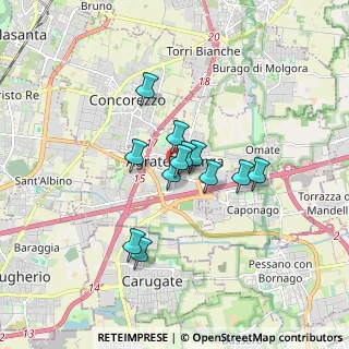 Mappa Via Giacomo Matteotti, 20864 Agrate , Italia (1.16)