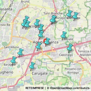 Mappa Piazza Pasquirolo, 20864 Agrate Brianza MB, Italia (2.16059)