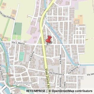 Mappa Via Alcide de Gasperi, 14, 25037 Pontoglio, Brescia (Lombardia)