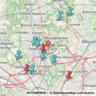 Mappa Via Giovanni Amendola, 20037 Paderno Dugnano MI, Italia (4.38)