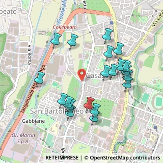 Mappa Via del Manestro, 25128 Brescia BS, Italia (0.5005)