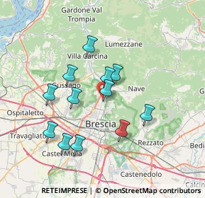 Mappa Via del Manestro, 25128 Brescia BS, Italia (6.345)