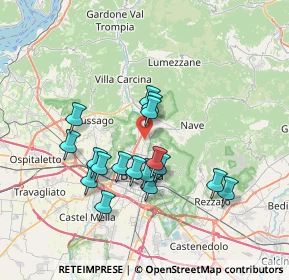 Mappa Via del Manestro, 25128 Brescia BS, Italia (6.36176)