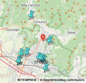 Mappa Via del Manestro, 25128 Brescia BS, Italia (4.46455)