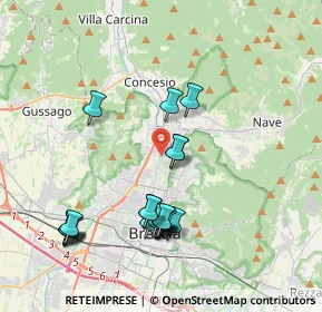 Mappa Via del Manestro, 25128 Brescia BS, Italia (4.0335)