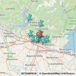 Mappa Via del Manestro, 25128 Brescia BS, Italia (6.33455)