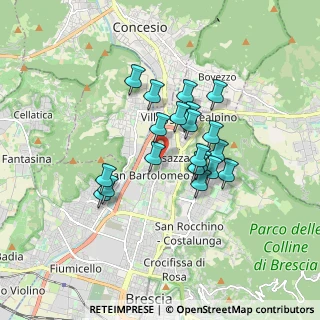Mappa Via del Manestro, 25128 Brescia BS, Italia (1.3305)