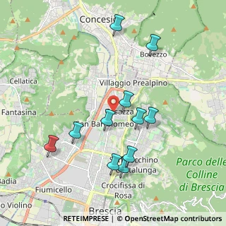 Mappa Via del Manestro, 25128 Brescia BS, Italia (1.91273)