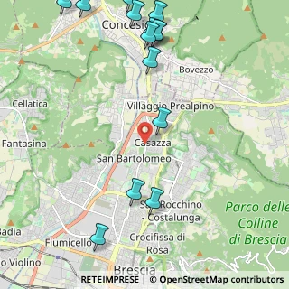 Mappa Via del Manestro, 25128 Brescia BS, Italia (2.92286)