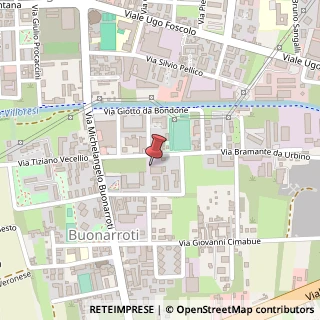Mappa Via Bramante da Urbino, 18, 20900 Monza, Monza e Brianza (Lombardia)