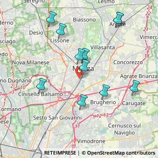 Mappa Via Gaetano Casati, 20900 Monza MB, Italia (4.2018181818182)