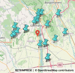 Mappa Lenta, 13035 Lenta VC, Italia (7.7405)