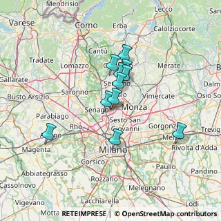Mappa Via Giorgio Amendola, 20037 Paderno Dugnano MI, Italia (10.58182)