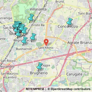 Mappa Via Alberto da Giussano, 20900 Monza MB, Italia (2.72842)