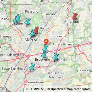Mappa Via Alberto da Giussano, 20900 Monza MB, Italia (4.29)