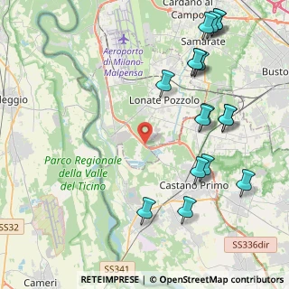 Mappa SS 336dir, 21015 Lonate Pozzolo VA (5.12529)