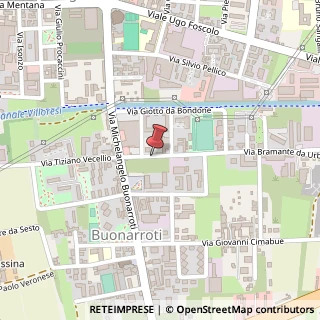 Mappa Via Bramante da Urbino,  12, 20154 Monza, Monza e Brianza (Lombardia)