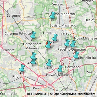 Mappa Via Treves, 20030 Senago MI, Italia (3.78583)