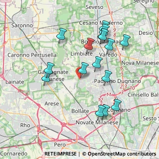 Mappa Via Treves, 20030 Senago MI, Italia (3.94188)