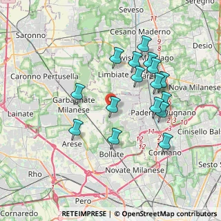 Mappa Via Treves, 20030 Senago MI, Italia (3.48813)