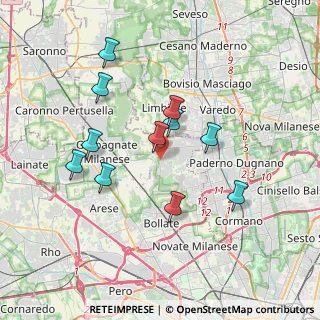 Mappa Via Treves, 20030 Senago MI, Italia (3.35909)