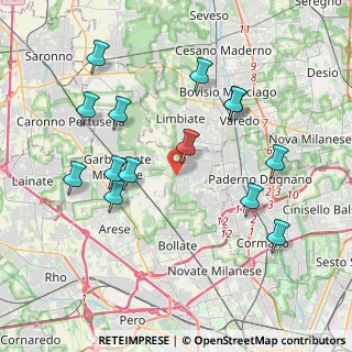 Mappa Via Treves, 20030 Senago MI, Italia (4.08214)