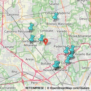 Mappa Via Treves, 20030 Senago MI, Italia (4.3925)