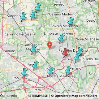 Mappa Via Treves, 20030 Senago MI, Italia (4.93154)