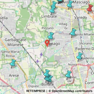 Mappa Via Treves, 20030 Senago MI, Italia (3.33467)