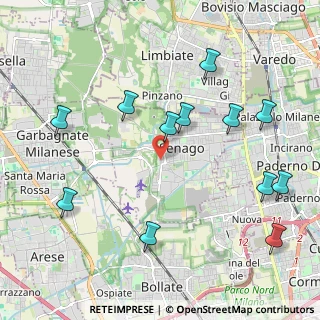 Mappa Via Treves, 20030 Senago MI, Italia (2.37583)