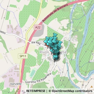 Mappa Via del Donatore, 37010 Rivoli Veronese VR, Italia (0.216)
