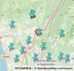 Mappa Via del Donatore, 37010 Rivoli Veronese VR, Italia (4.932)