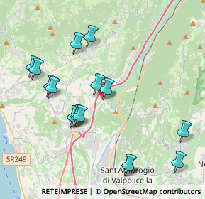 Mappa Via del Donatore, 37010 Rivoli Veronese VR, Italia (4.21125)