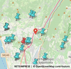 Mappa Via del Donatore, 37010 Rivoli Veronese VR, Italia (5.3805)