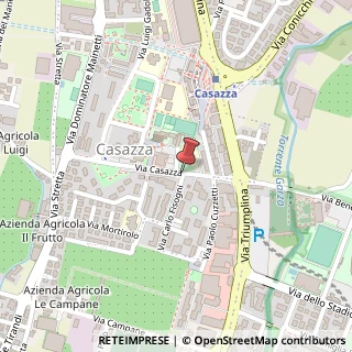 Mappa Via Casazza,  7, 25136 Brescia, Brescia (Lombardia)