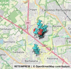 Mappa Via Goffredo Mameli, 20045 Lainate MI, Italia (0.83684)