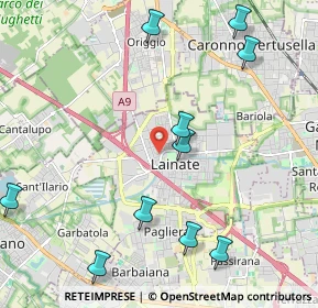 Mappa Via Goffredo Mameli, 20045 Lainate MI, Italia (2.63727)