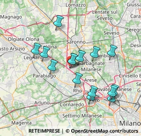 Mappa Via Goffredo Mameli, 20045 Lainate MI, Italia (6.718)