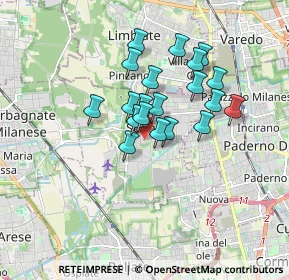 Mappa Via Cimitero, 20030 Senago MI, Italia (1.3055)